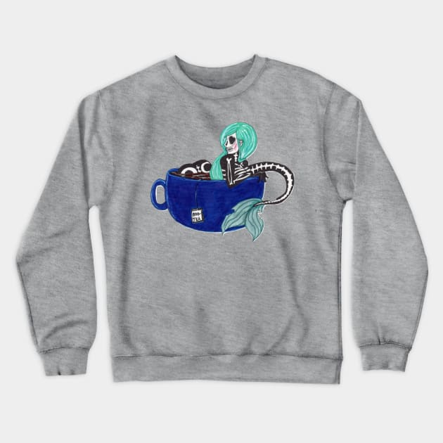 Boo-tea Crewneck Sweatshirt by nannonthehermit